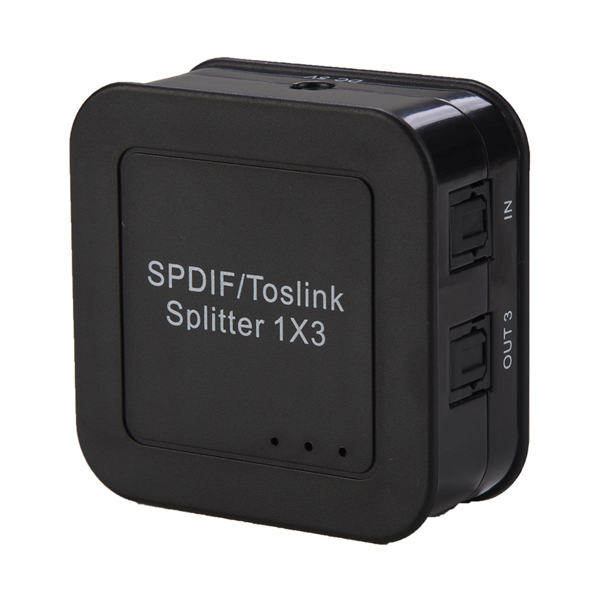 1&times;3 Optical Splitter Supports LPCM2.0/DTS/DOLBY-AC3 Audio