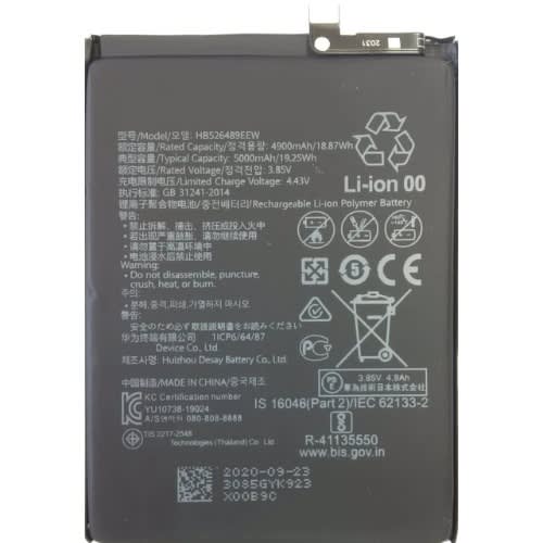 Replacement Battery For Huawei Y6p / 9a Hb526489eew