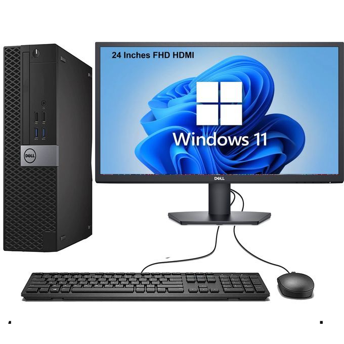 OptiPlex 7070 SFF - Core I5 9th Gen 3.2 GHz VPro 16GB RAM 512GB SSD, Win 11 & MS Office 2019