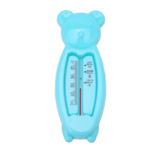 Bear Shape Bath Water Thermometer - Blue