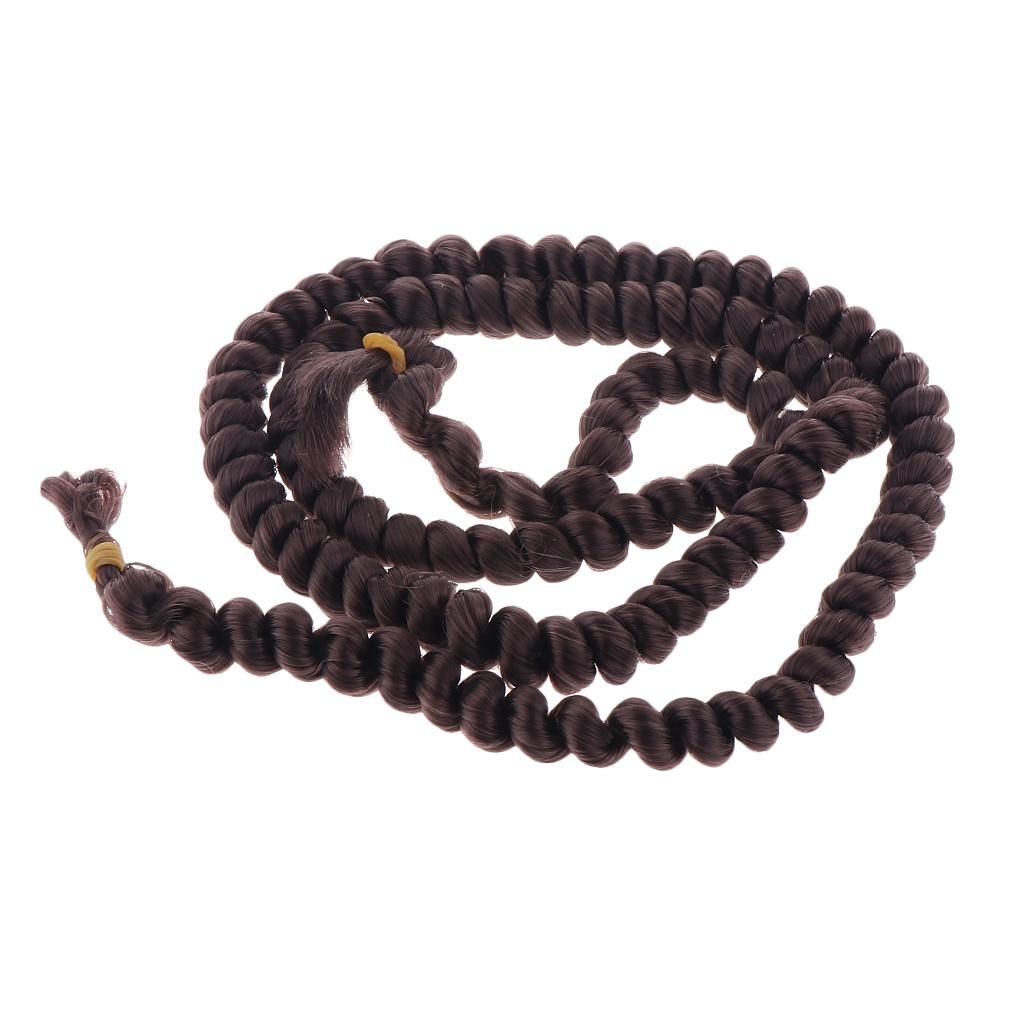 Trendy 1m Dolls Puppets Long Curly  Hair For