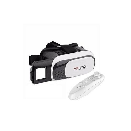 Virtual Reality 3D Glasses With Bluetooth Remote