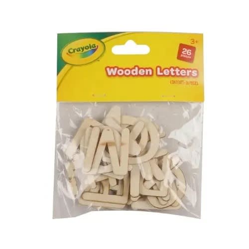 Wooden Letters - 26pcs