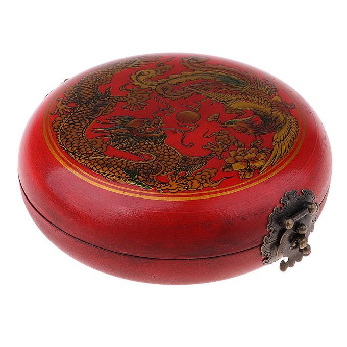 5" RED Feng Shui Luo Pan Geomantic  Chinese   Geomantic