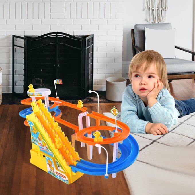 Duck Climb Stairs Toys Slide Stairs For Boys Girls Children Holiday