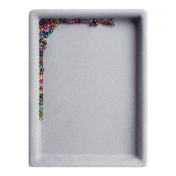 Flocked Necklaces Bracelet Design Beading Board Jewelry Tray Style 02