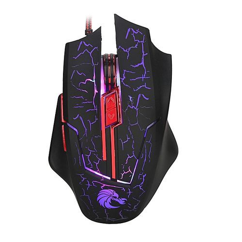 Koaisd Computer Accessories 5500 DPI Optical USB Wired Gaming Mouse Mice For PC Laptop Computer BK