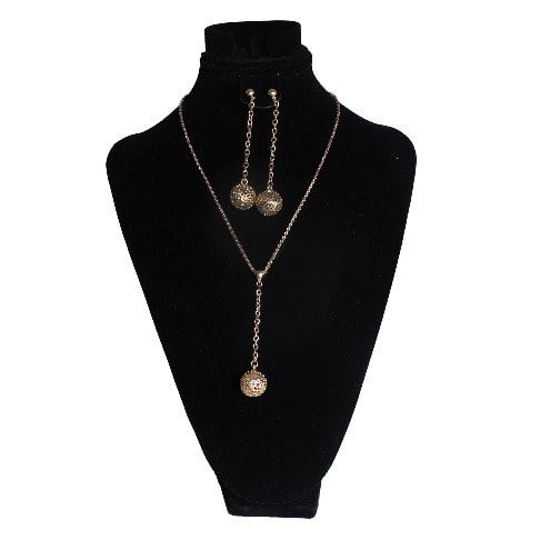 Feng Drop Jewelry Set 2 Piece - Gold