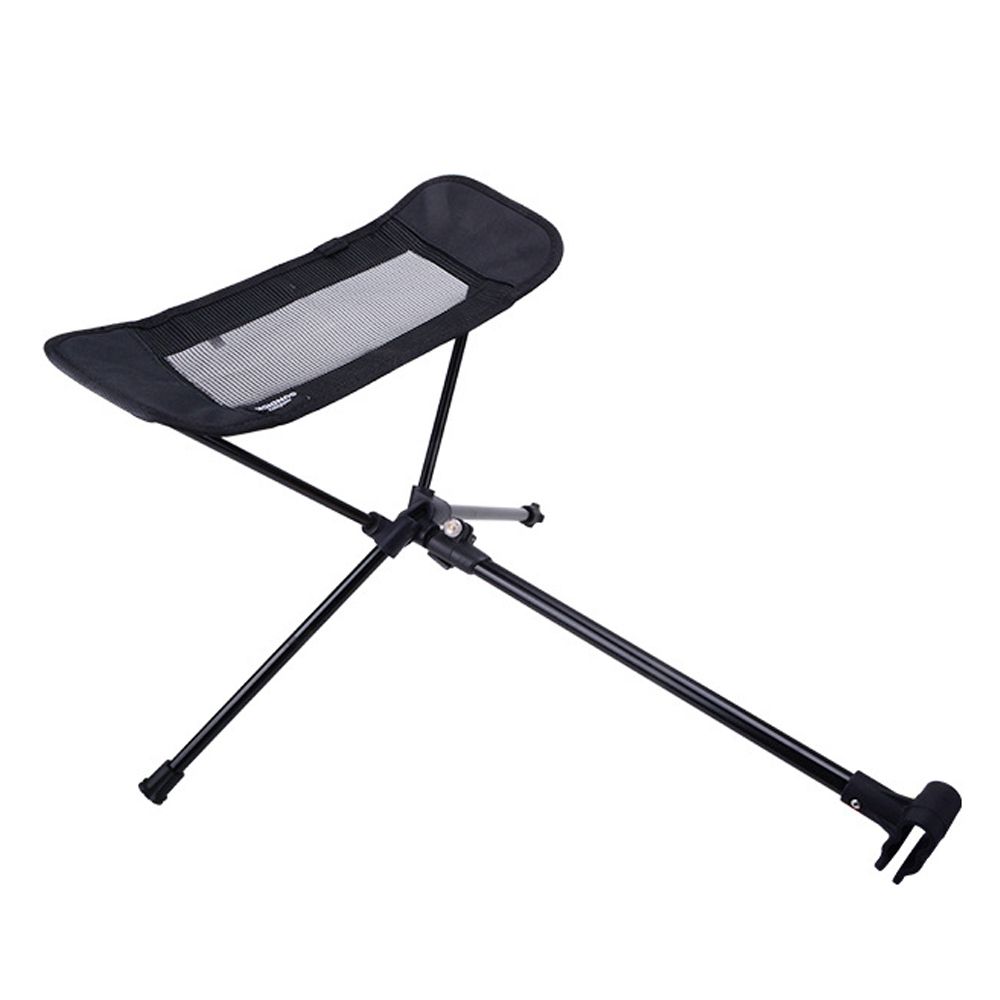 Folding Moon Chair Aluminum Alloy Foot Rest Stool Portable