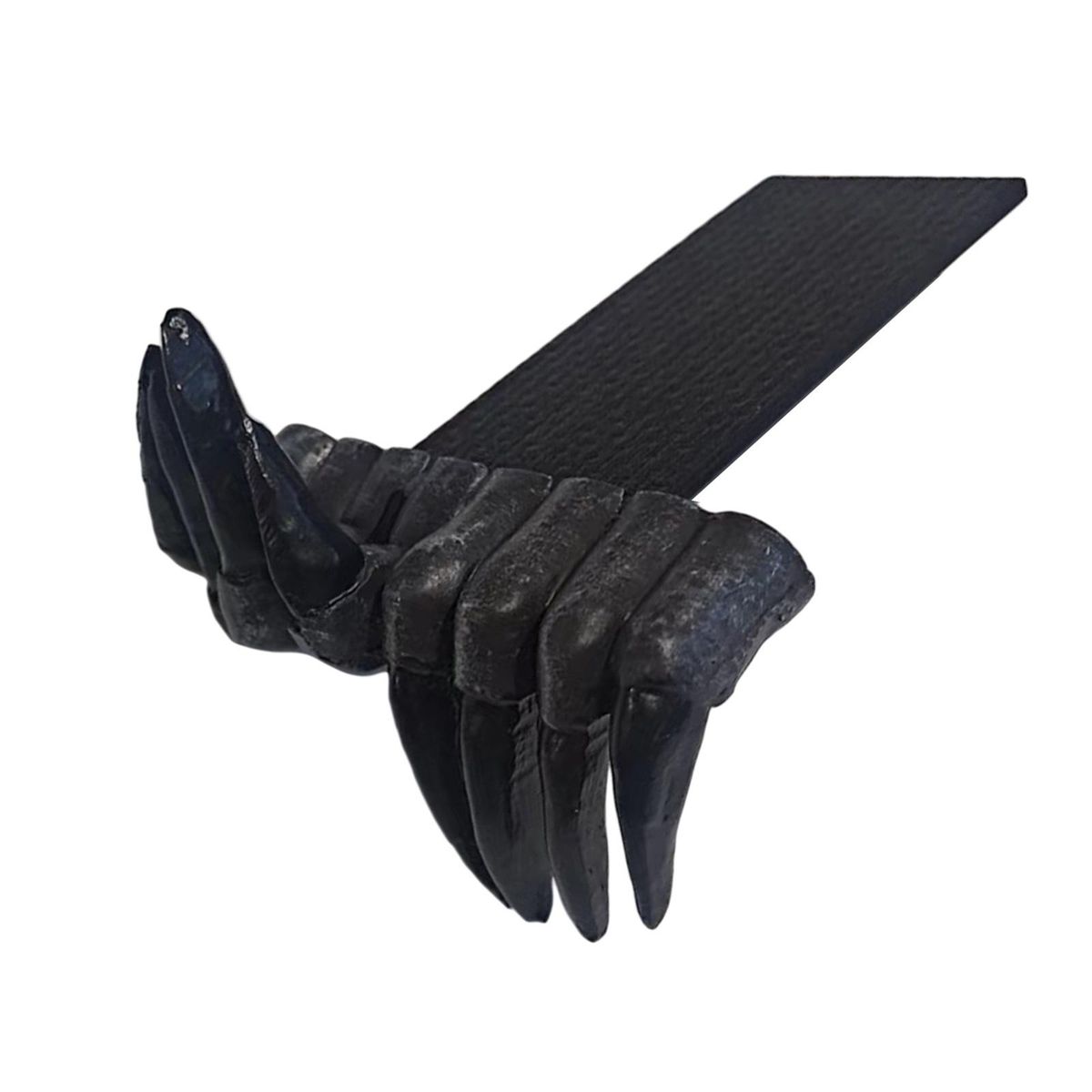 Creative 3D Devil's Hand Bookmark Resin Book Marks Stationery Gray