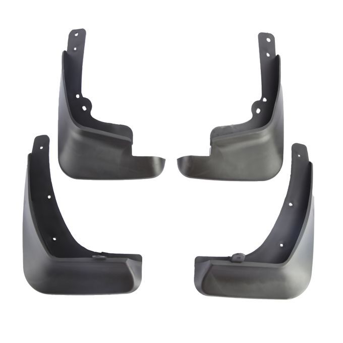 4Pcs/Set LB-SY-533 Car Mudguard Durable Anti-freezing-Black