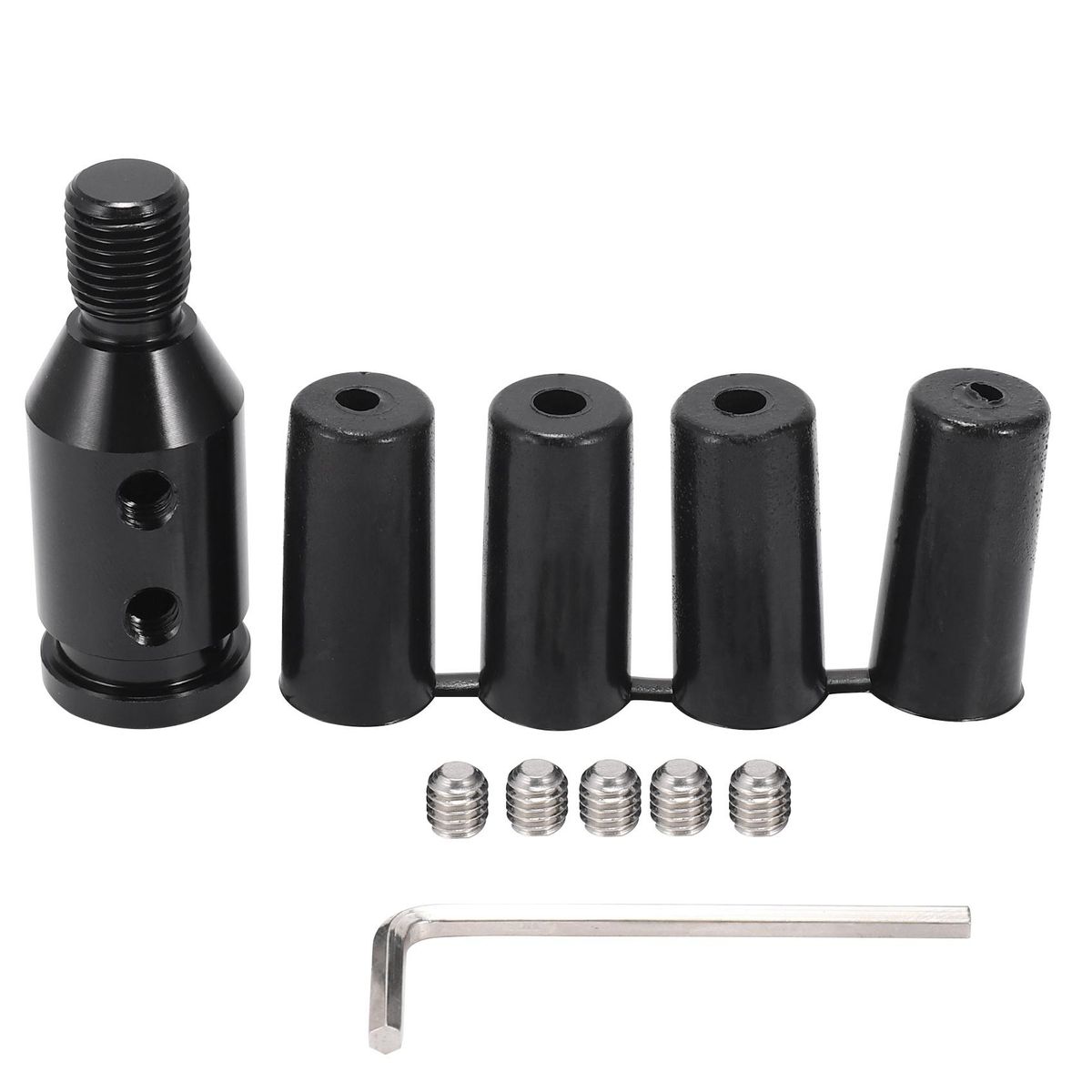 Universal Aluminum Shift Knob Adapter For Non Threaded