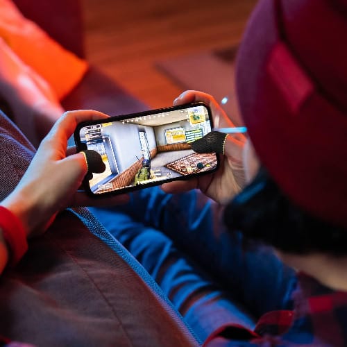 Mobile Game Controller Finger Sleeve Gaming Cot Sets Hand Sweatproof Breathable