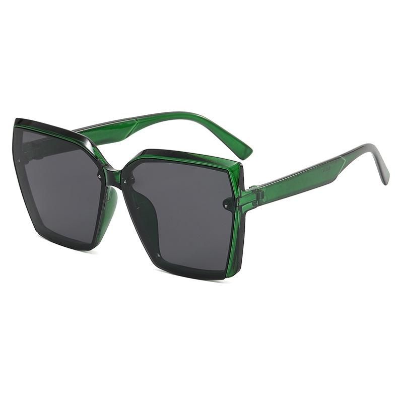Women's Sunglasses Large Frame UV Protection Sunglasses Green