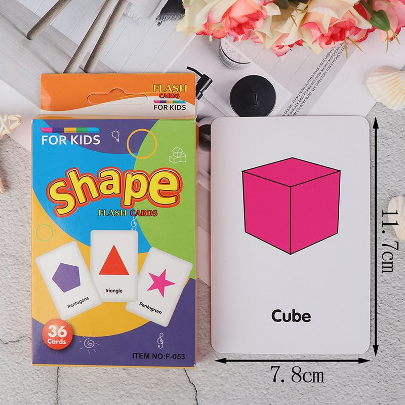 Shapes Pocket Flashcards For Kids