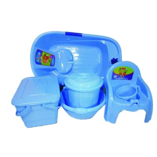 Baby Bath Set 7pcs - Blue