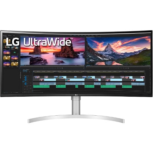 38wn95c-w 38 Inch Curved 21:9 Ultrawide Qhd+ Monitor With Nano Ips