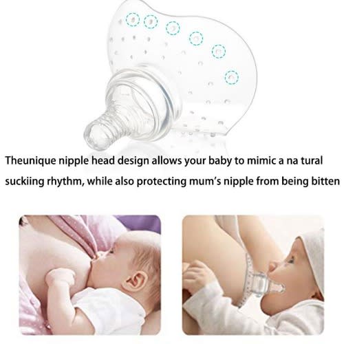 Nipple Silicone Protectors For Breast Feeding Mothers, Mums