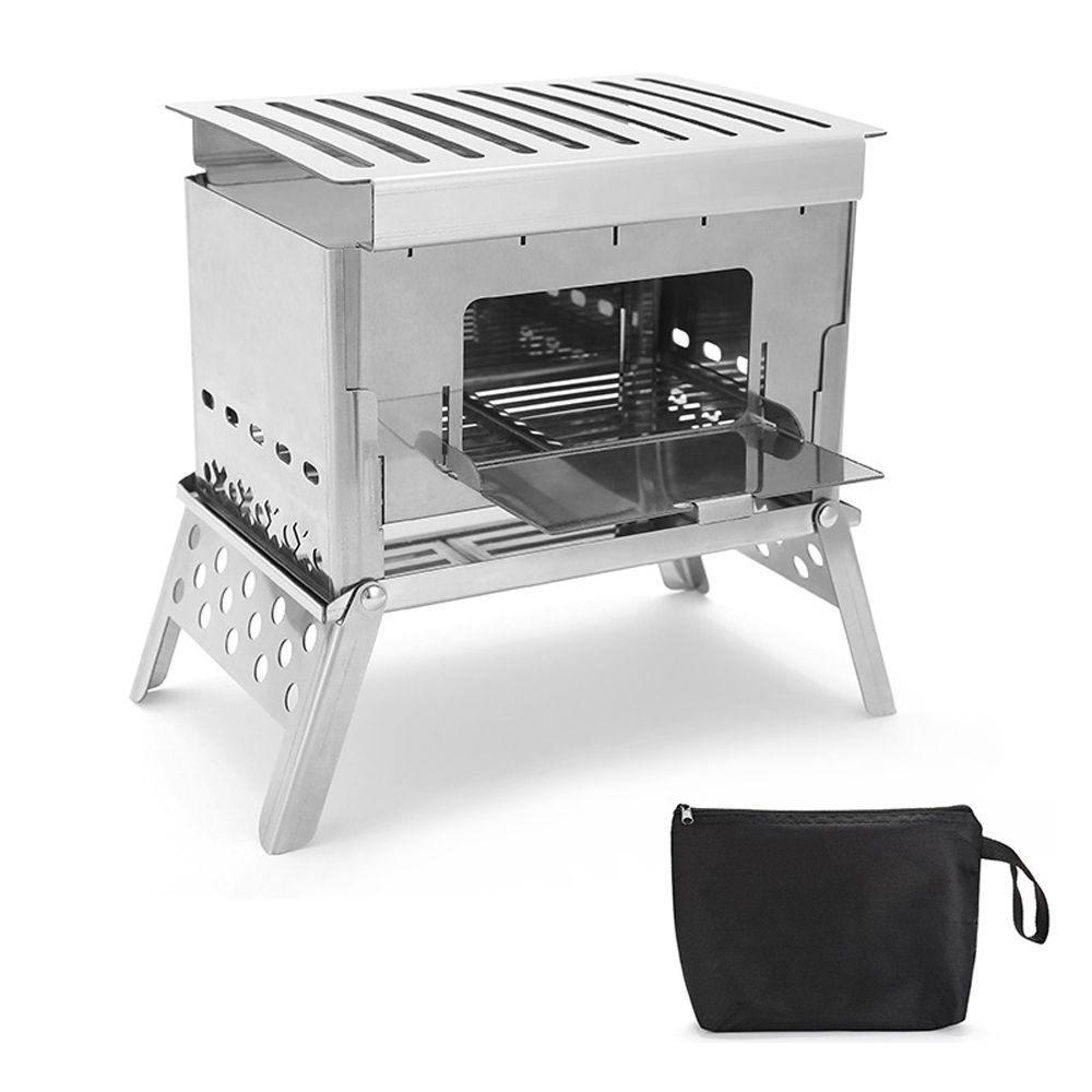 Outdoor Camping Detachable Stoves Portable Stainless Steel