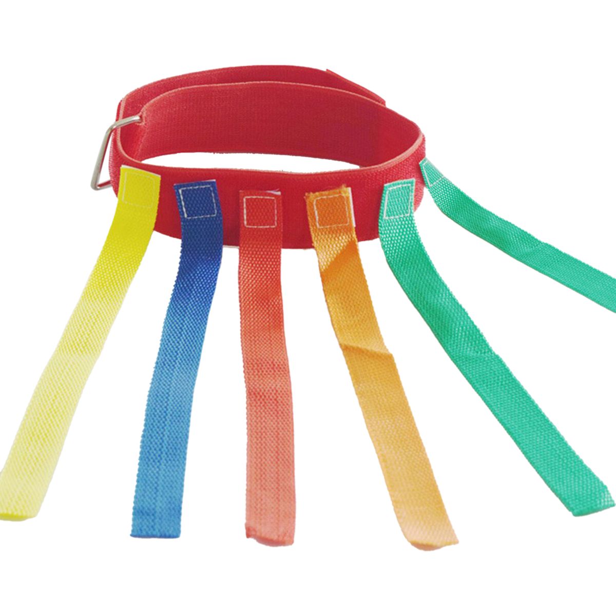 Sticky Tail Vest Toy Flexible Buckle Design Adjustable-Red