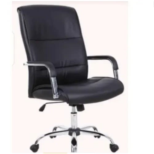 Leather Office Chair - Black