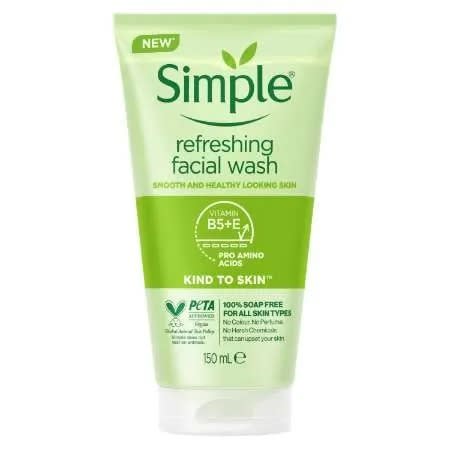 Kind To Skin Refreshing Facial Gel Wash - 5.07 Ounce / 150ml - Pack Of 6