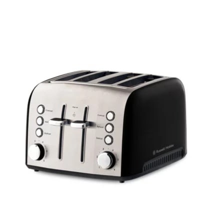 Heritage Vogue 4-slice Toaster - Black