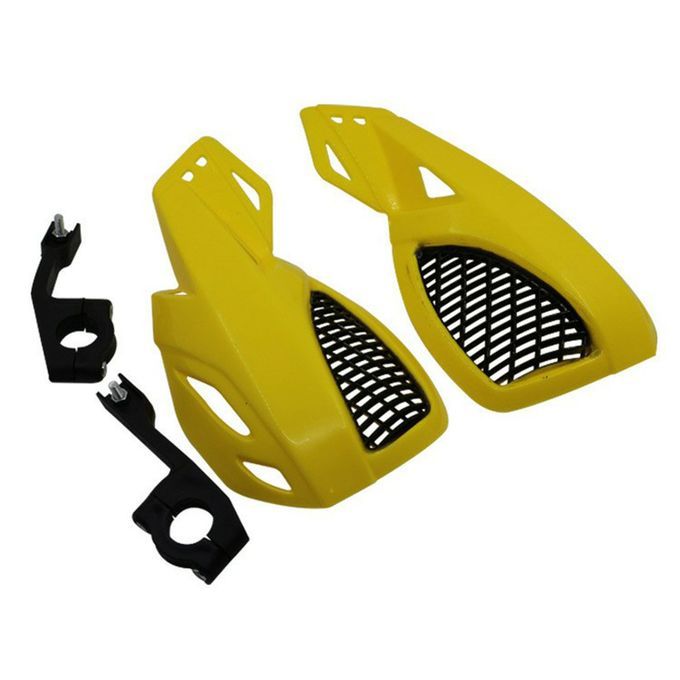 1pair Handlebar Hand Guard Against Wind Motor Y Le Guard For Off Road Vehi Les-orange