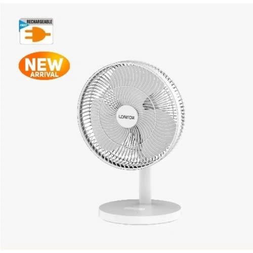 12" Rechargeable Table Fan