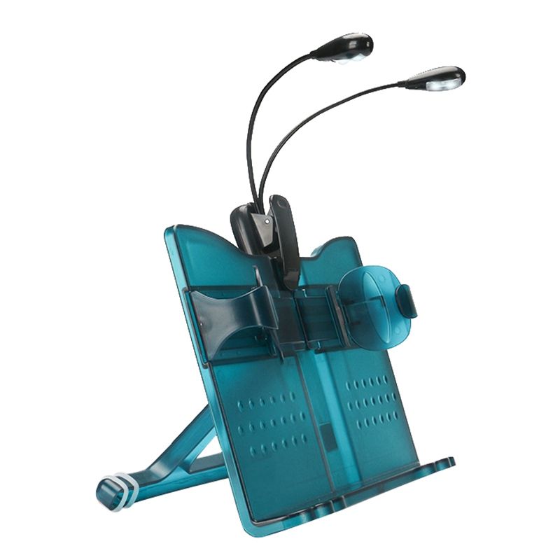 Blue Children'S Folding Abs Plastic Reading Bookshelf