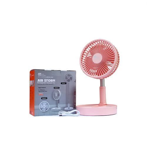 6" Foldable Rechargeable Telescopic Usb Fan