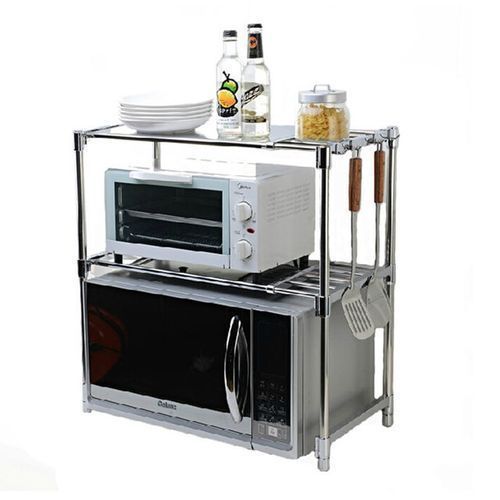 Adjustable Microwave Oven Shelf Rack And Stand