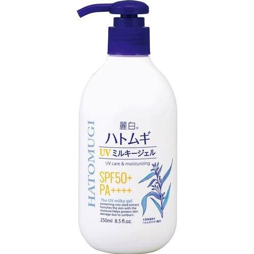 HATOMUGI UV Moisturizing Milky Gel SPF50+ Pa++++  250ml