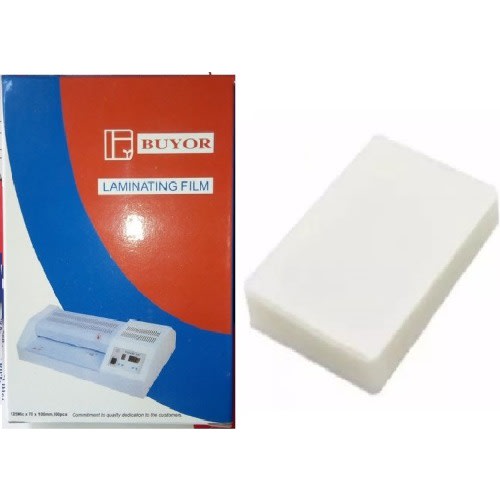 ID Card Size Laminating Film - 70x100mm - 100 Pieces