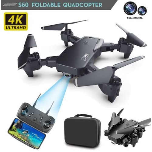 2021 4k Hd Emotion Selfie Drone With 2 Batteries Quadcopter - Long Distance Drone
