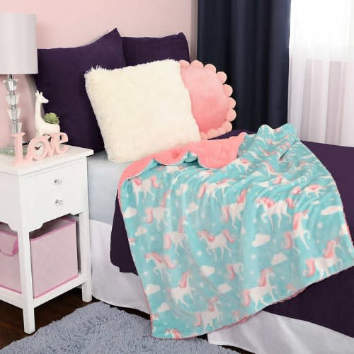 Life Comfort Kids Ultimate Sherpa Fleece Blanket - 40L x 50W