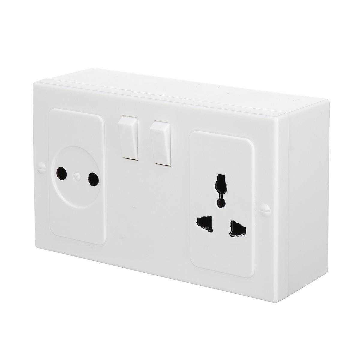 Hidden Wall Safe Security Electrical Socket Outlet Vault Secret Hide Valuables Purple Box / European Standard