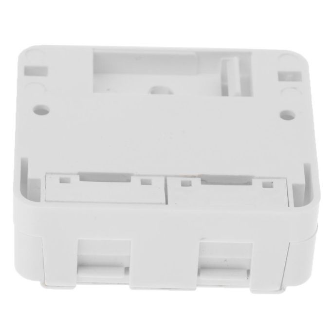2Port RJ45 Surface Mount Box White (Box Only) --Mounting Pad Screw
