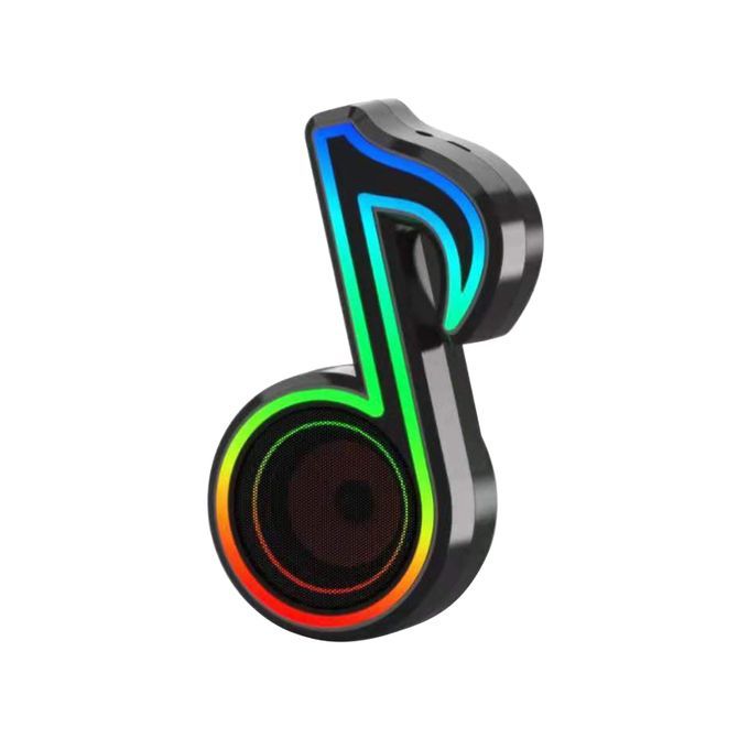 Muslady RGB Glare BT Speaker Mini Portable Radio Wireless