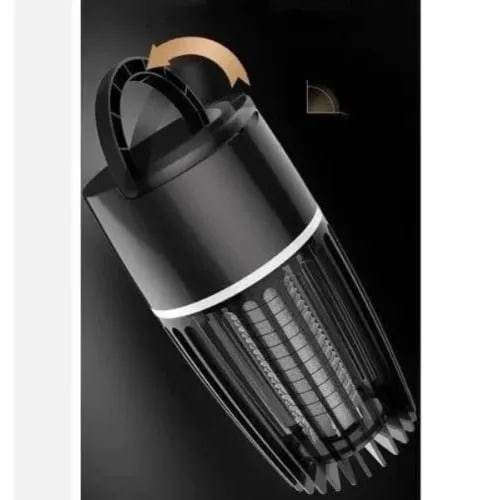 Rechargeable Mosquito Killer Lamp Electric Shock - Black - 1000W