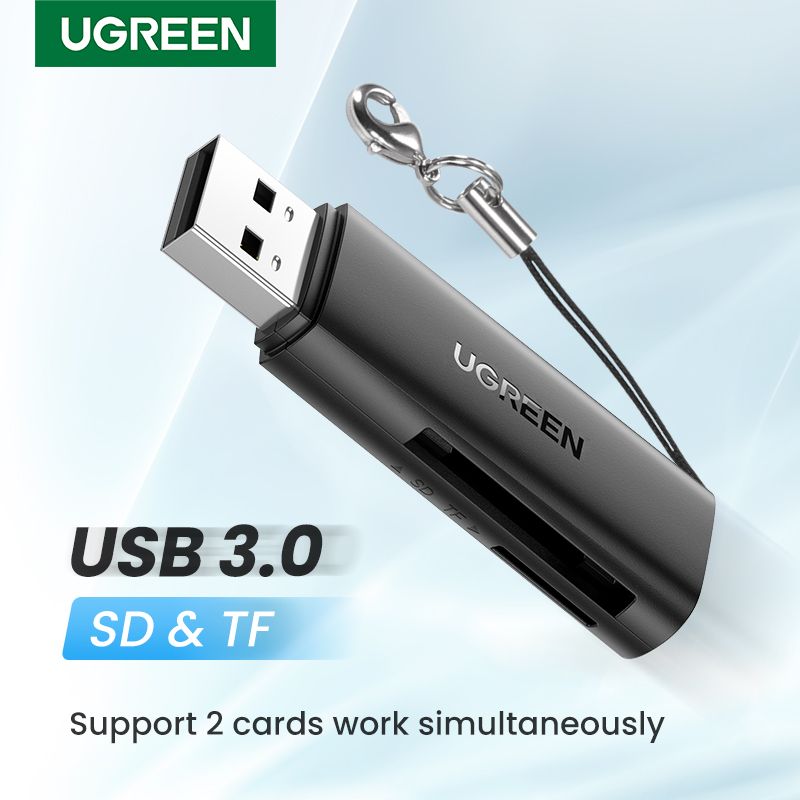 Card Reader USB 3.0 To SD Micro SD TF Memory Card Adapter