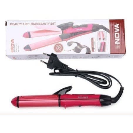 2 In 1 Hair Straightener And Curler