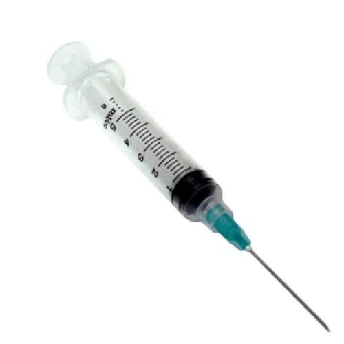 Disposable Syringe With Needle 5ml - 100 Pieces