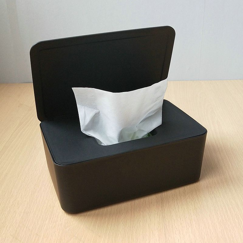 Spot Desktop Wet Tissue Box Mask Sealed Wet Tissue Storage