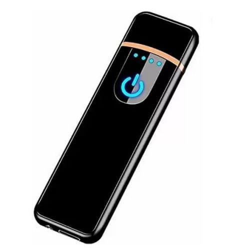 Slim Usb Cigarette Lighter - Black