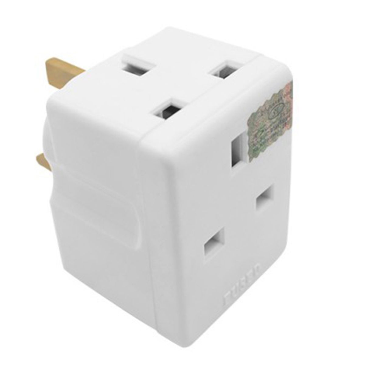 13A British One-Turn-Three Transform Plug With FUSE