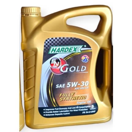 Hardex Gold Sae Fully Synthetic Oil 5w-20 - 5l