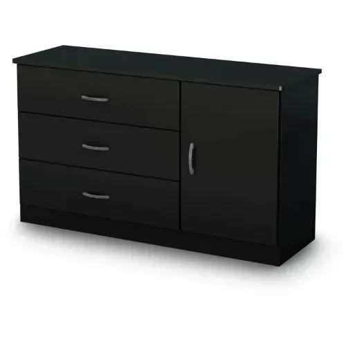 Multi-storage Cabinet With 3 Drawers And Door