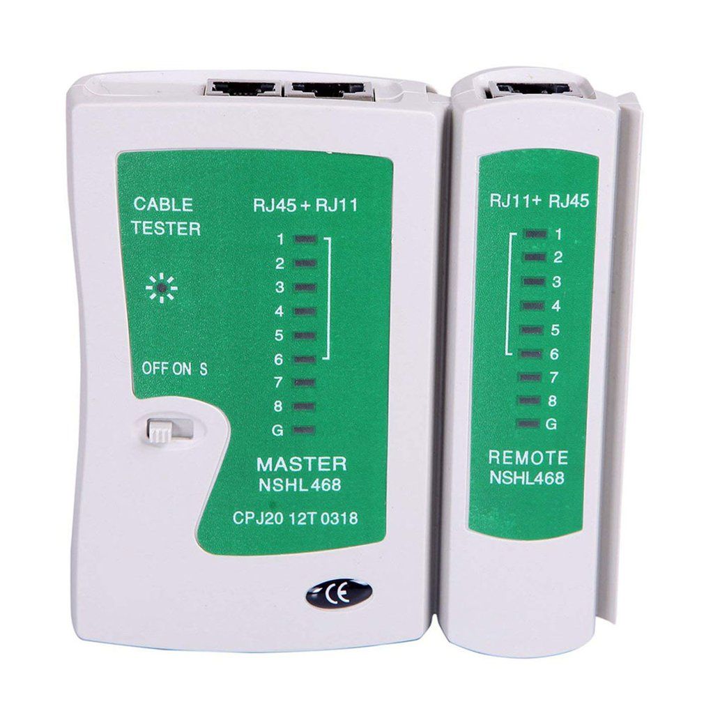 Network Lan Cable Tester Test Rj45 Rj-11 Cat5 Utp Ethernet