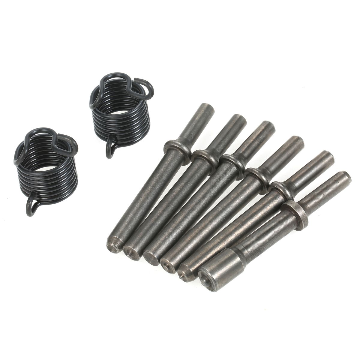 8-Piece Air Rivet Hammer Bit Set 40Cr Steel Smoothing